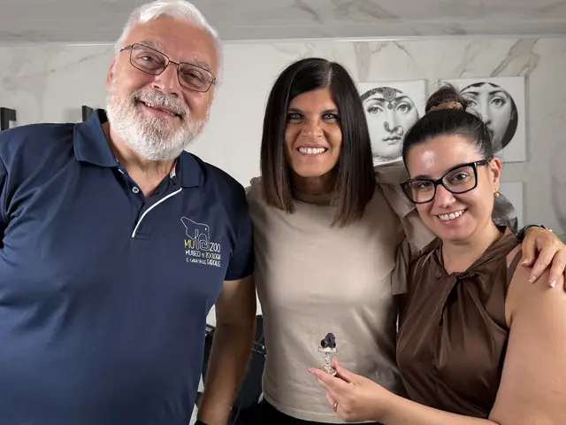 La NewsRoom di I-Press durante una registrazione